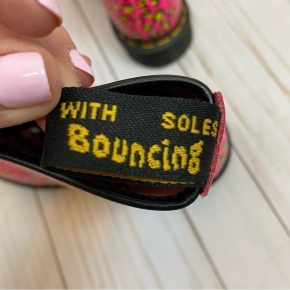 Dr. Martens 1460 Smooth Leather Leopard Print Combat Boots Size 7 Women - Picture 11 of 14